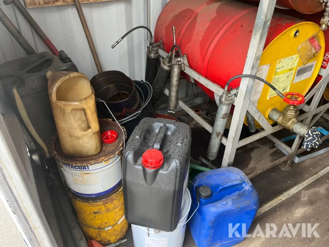 Billede 9 - 20Fods container med indhold smøre lager