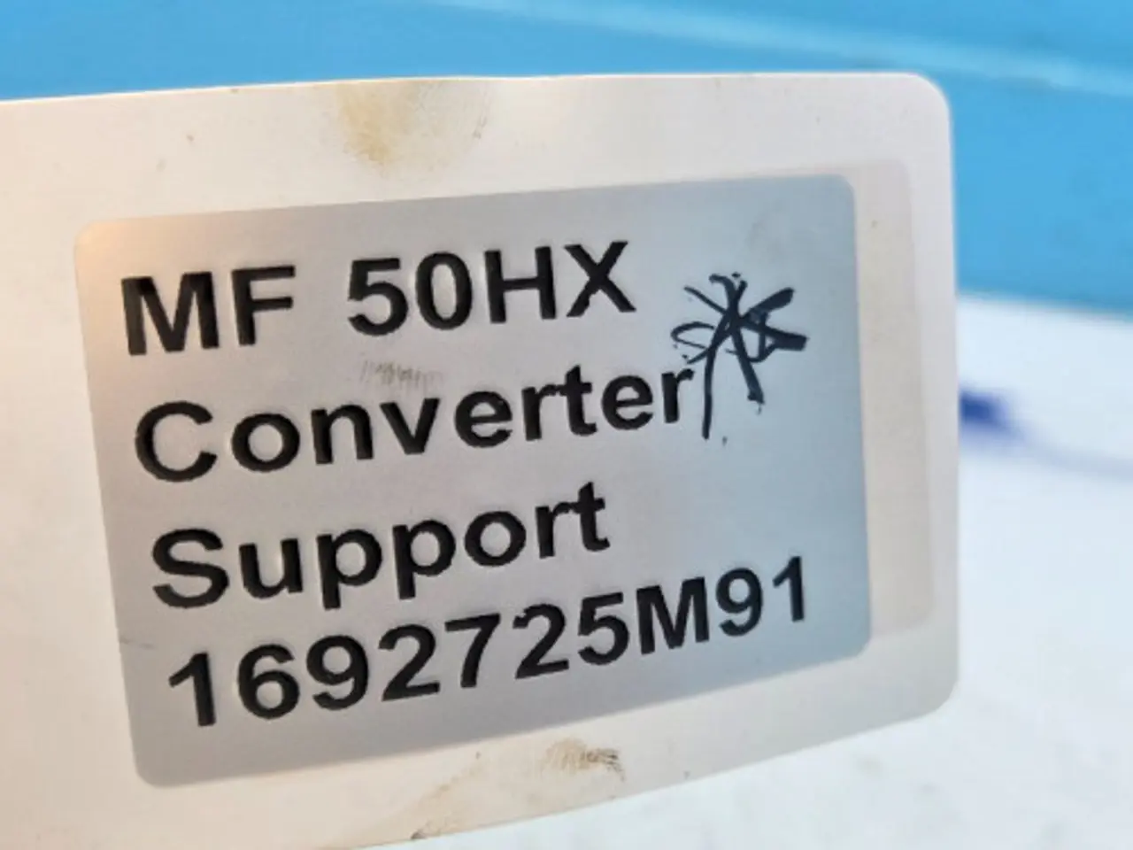Billede 15 - Massey Ferguson 50HX Converter Support 1692725M91