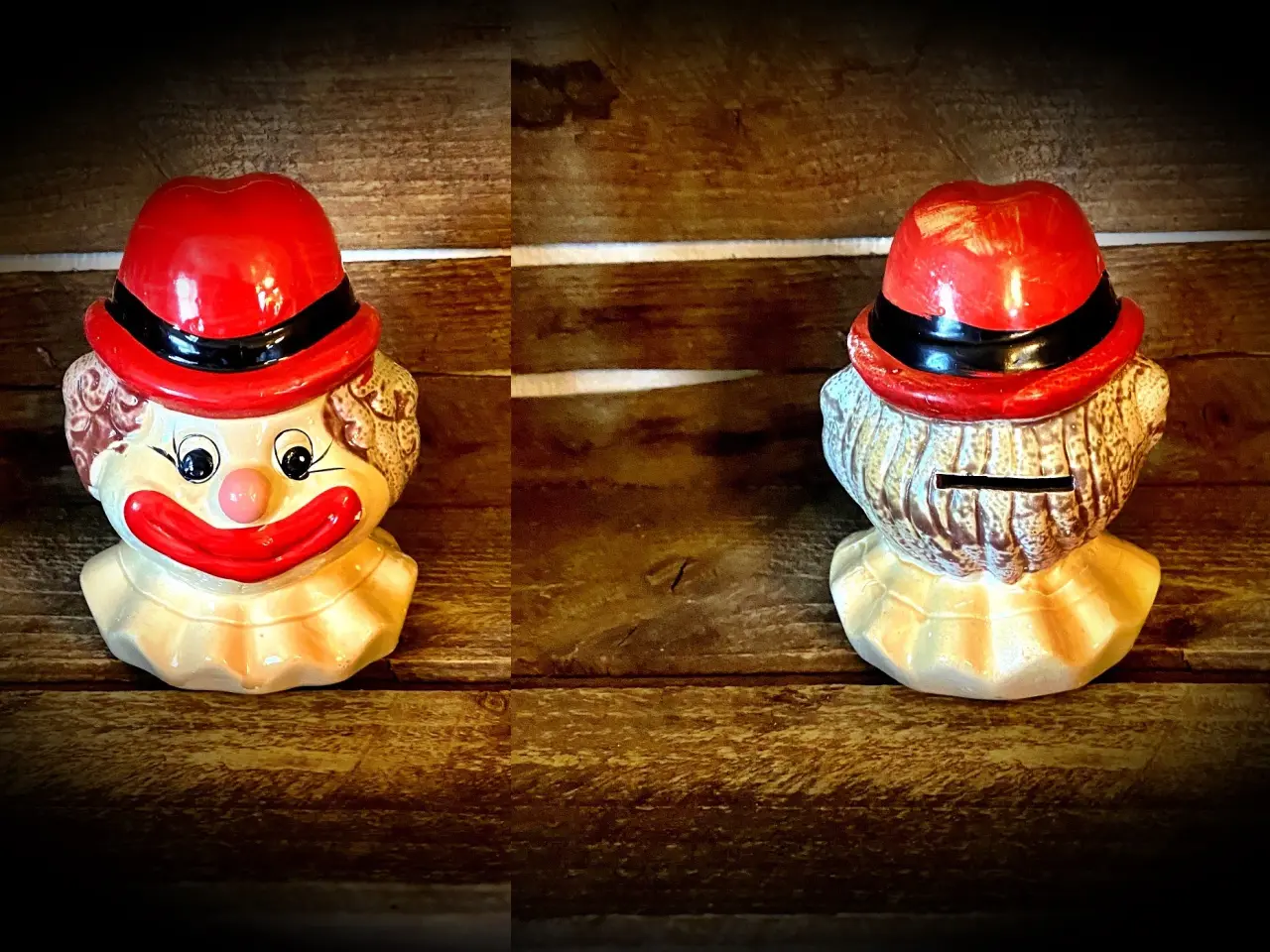 Billede 1 - * Gammel RETRO-klovn - i porcelæn