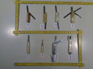 Lommeknive,Små,Gamle knive.