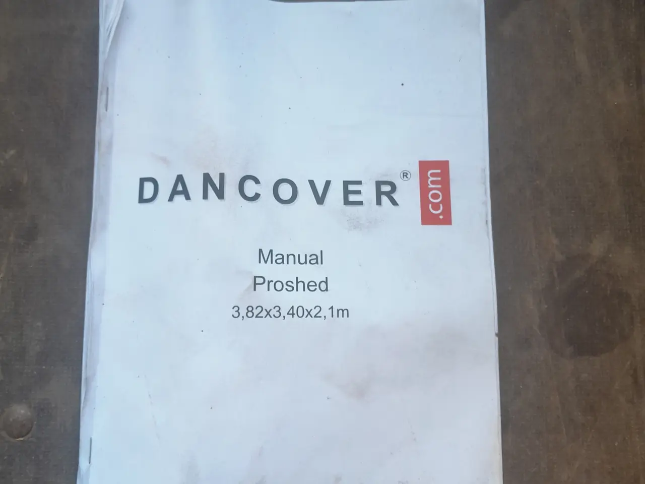 Billede 1 - DANCOVER Stålskur 3,8x3,4x2,1