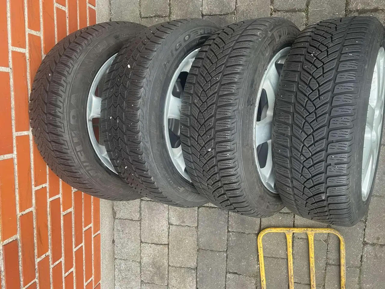 Billede 2 - 16 VW,Audi,Skoda,Seat Aluhjul med gode vinterdæk