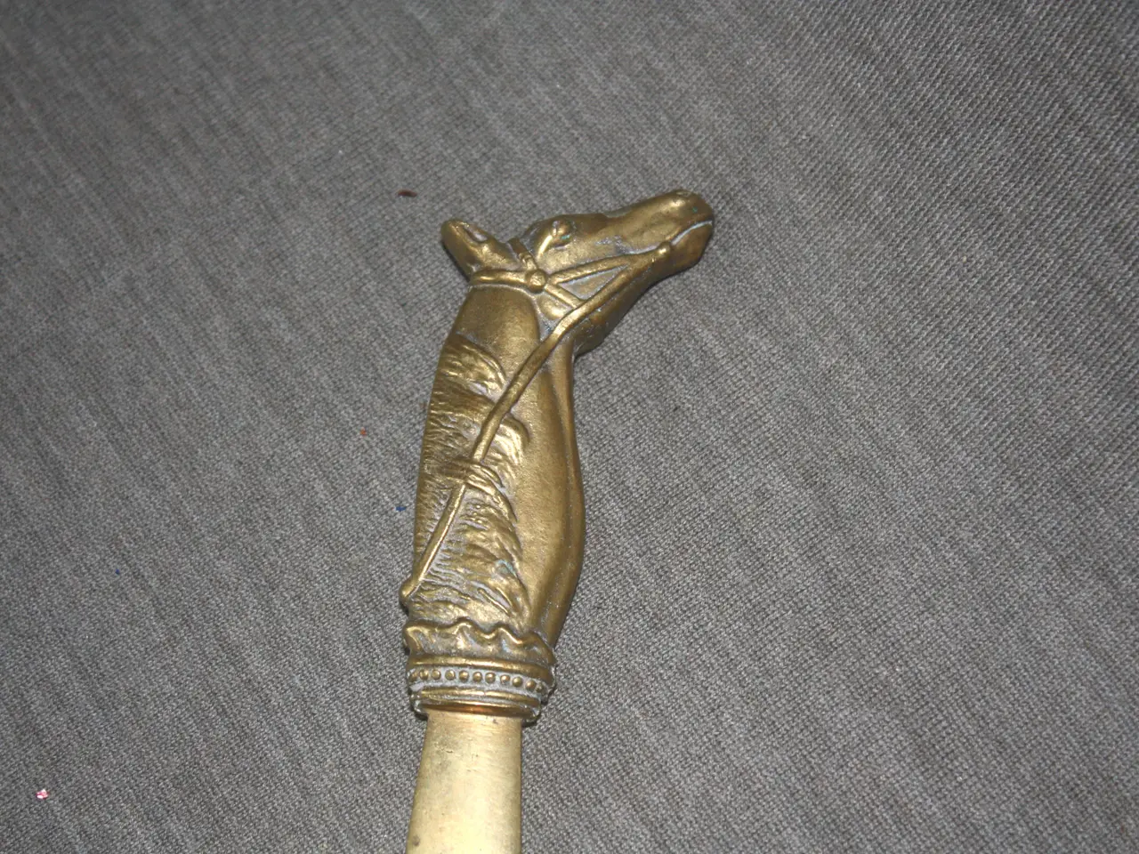Billede 2 - Gammel brevåbner med heste hoved / figur
