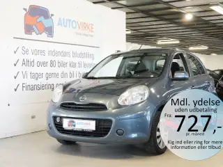 Nissan Micra 1,2 Visia 80HK 5d