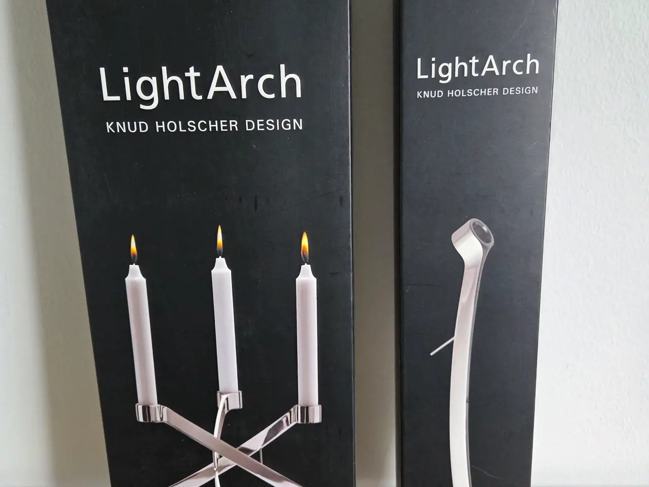 Billede 1 - LightArch Knud Holscher lysestage i stål