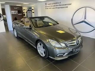 Mercedes E350 3,5 CGi AMG Line Cabriolet aut. BE