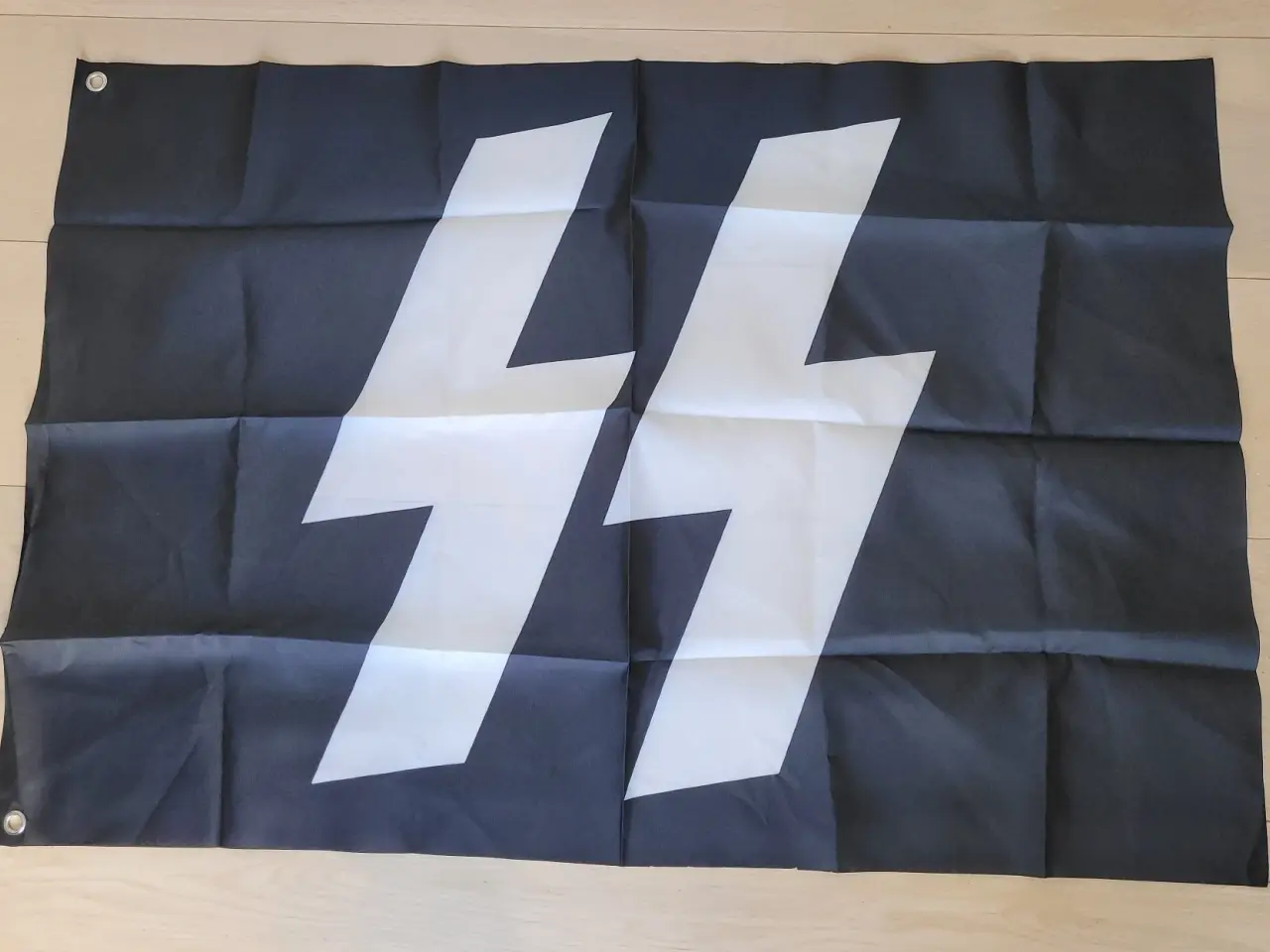 Billede 1 - Tyskland WW2 SS militær flag banner