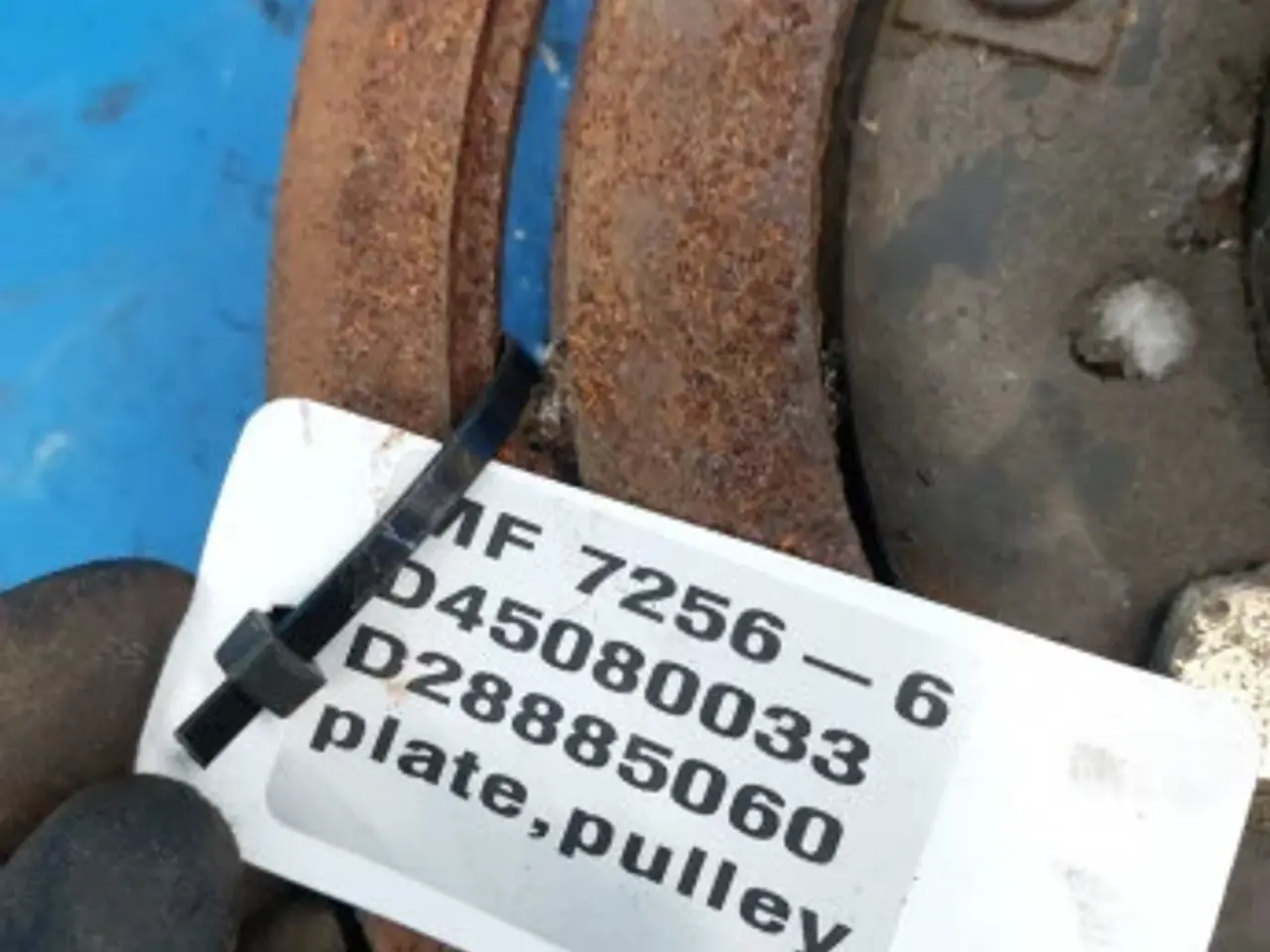 Billede 11 - Massey Ferguson 7256 Plade og Remskive D45080033