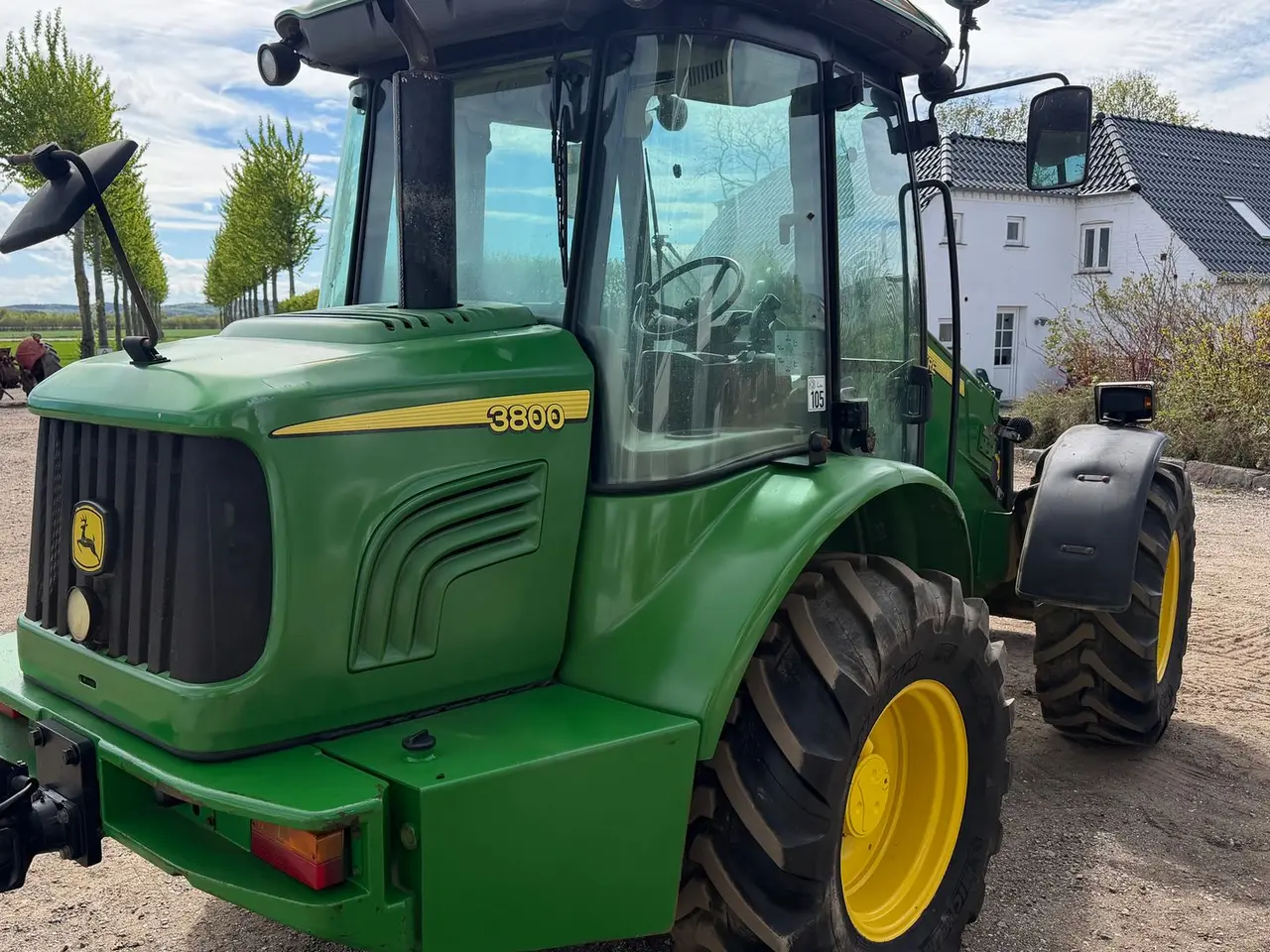 Billede 3 - John Deere 3800 Flot teleskoplæsser med gode hjul