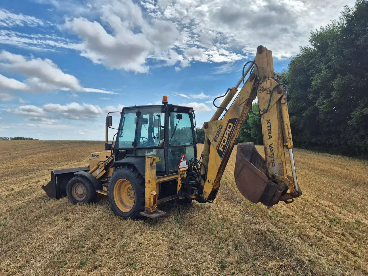 Billede 3 - Ford 655C Rendegraver