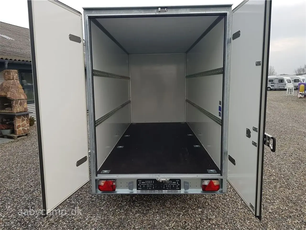 Billede 2 - 0 - Blyss Cargo F2036HTL med Døre Sandwich Cargo trailer str. 353x151 cm med 2 døre Top kvalitet