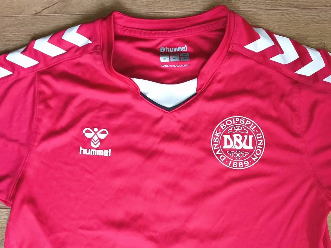 Billede 2 - DANMARK/DBU TRØJE NR 10, STR 14 ÅR, SOM NY
