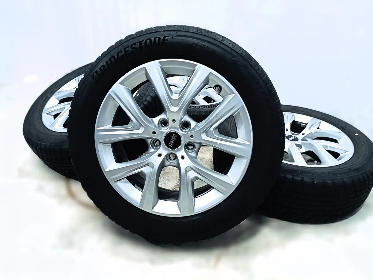 Billede 6 - 5x112 17" ET39 nav 66,6ø MINI/BMW vintersæt inkl.T