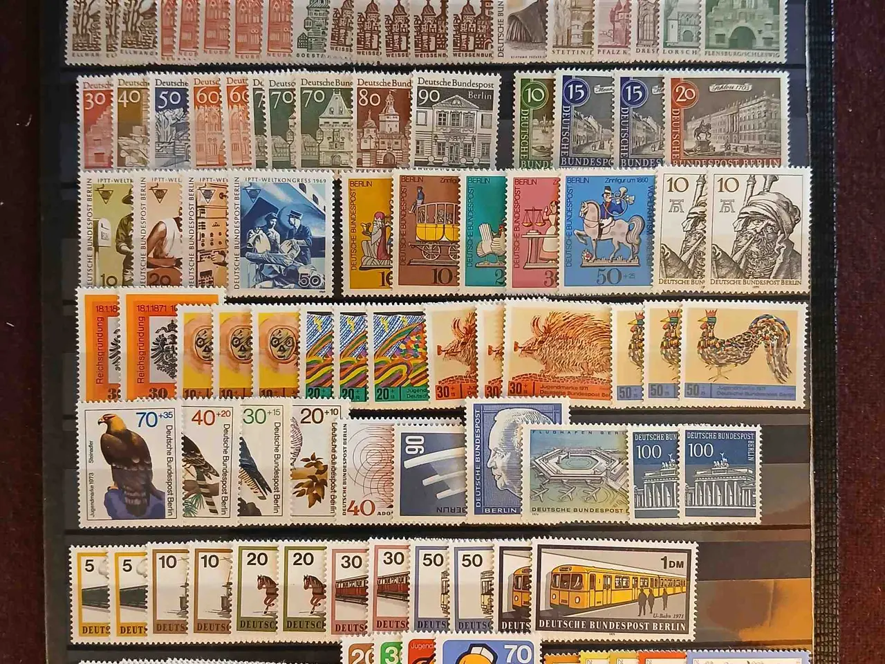 Billede 1 - Berlin (444) 4 plancher, godt udvalg af postfriske