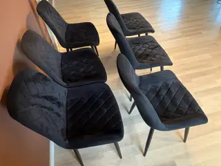 6 velour stole