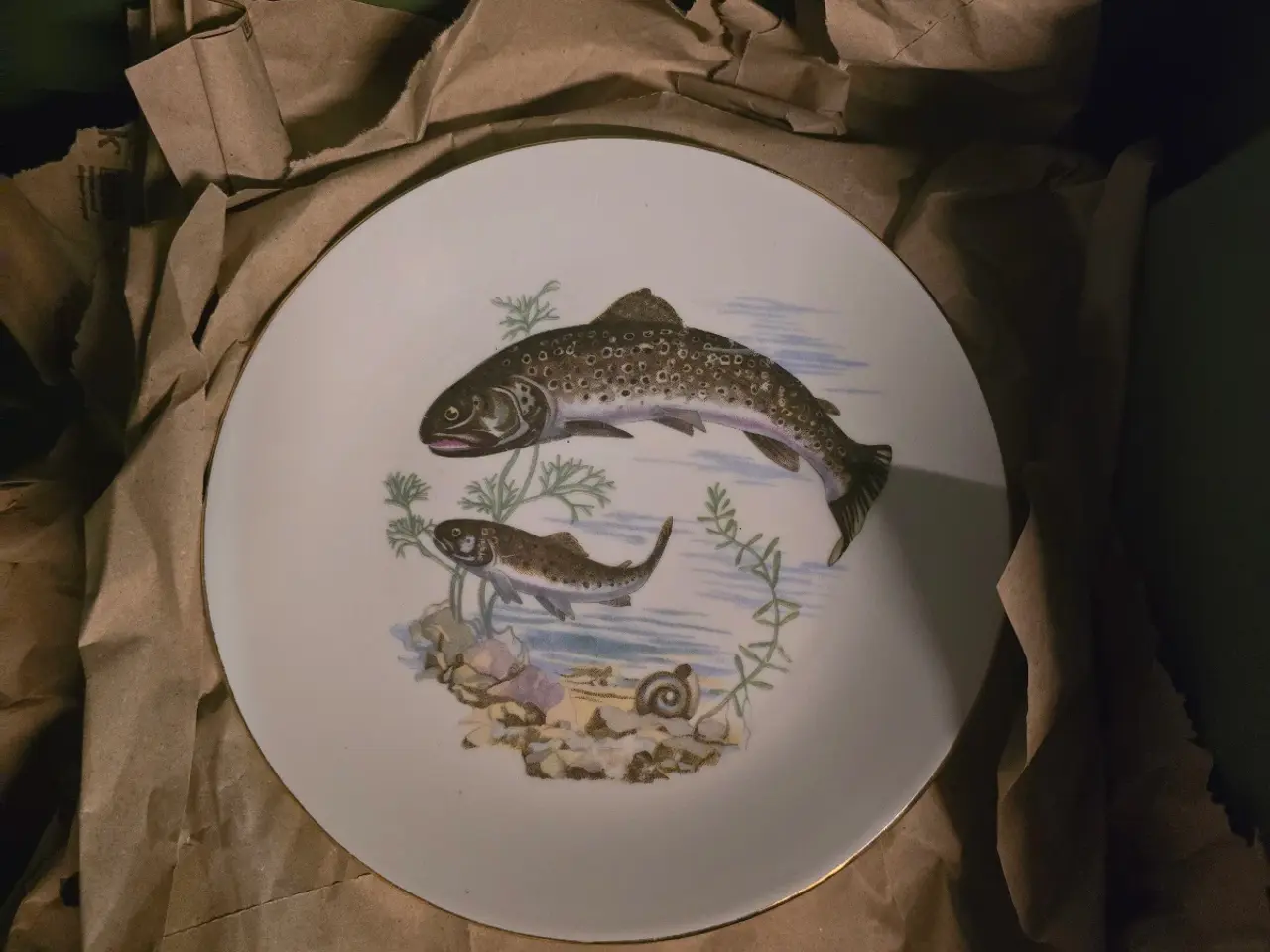 Billede 1 - 14 fisketallerkner