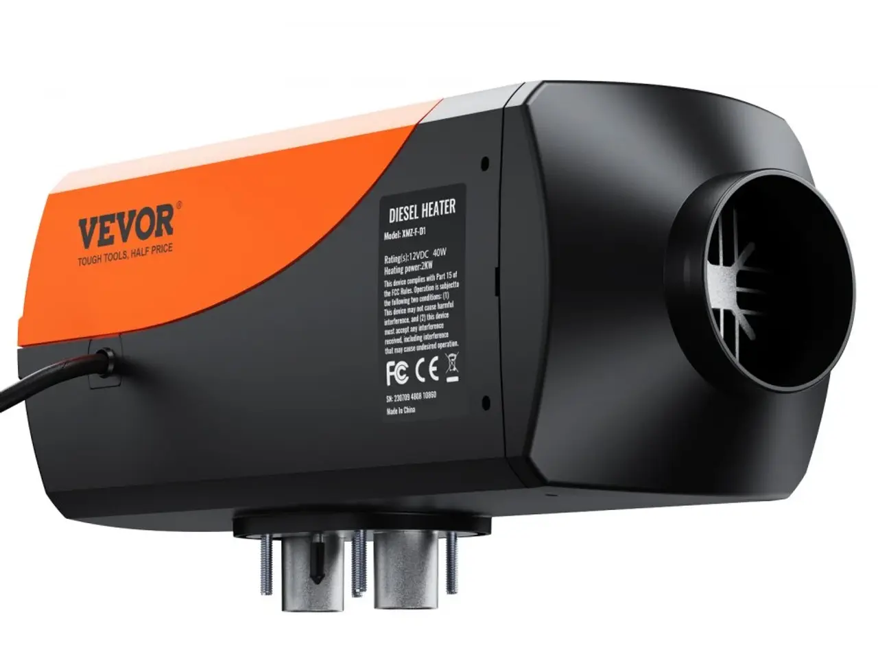 Billede 2 - VEVOR 2kW Dieselfyr med Bluetooth – Kinafyr