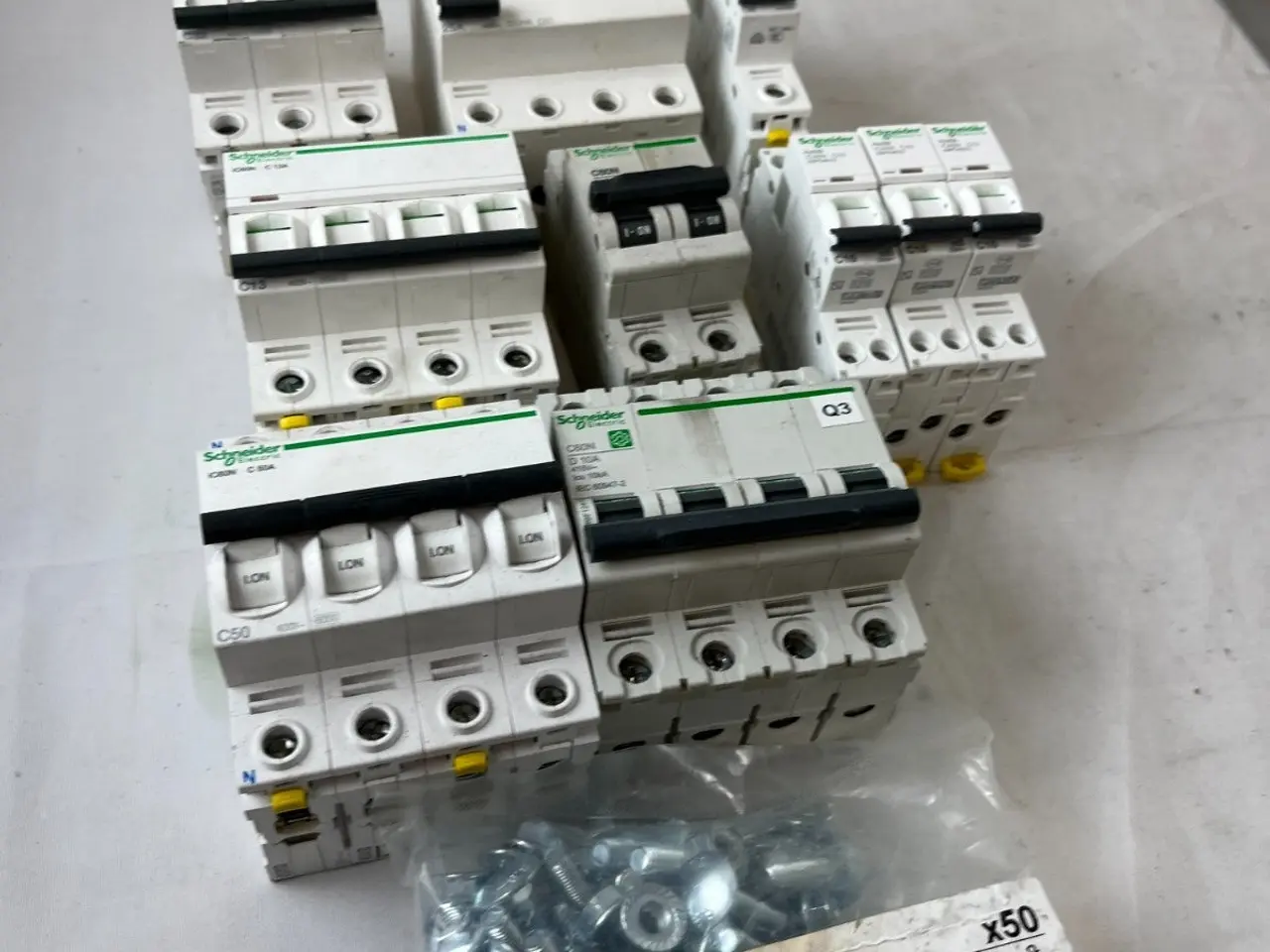 Billede 12 - Schneider Electric iC60N Acti9 Breaker RCCB parti