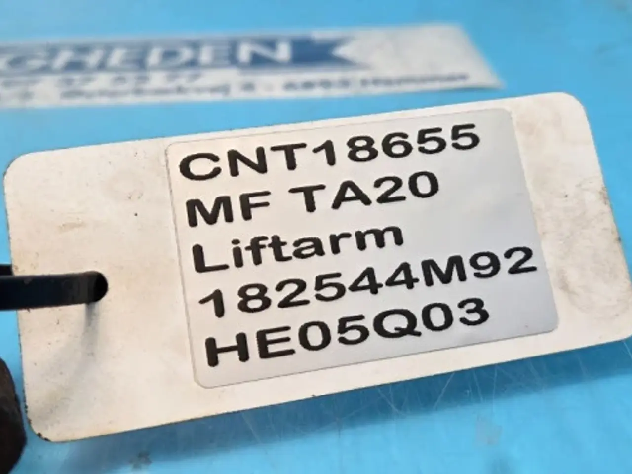 Billede 13 - Massey Ferguson TE20 Liftarm 182544M92