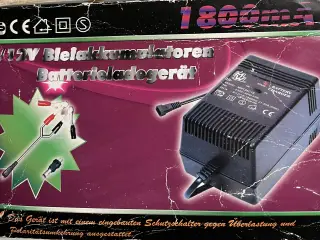 Batterilader 9/12 volt