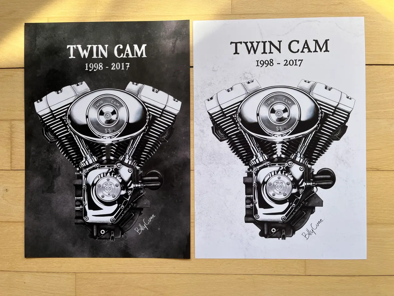 Billede 6 - Harley-Davidson plakat sæt