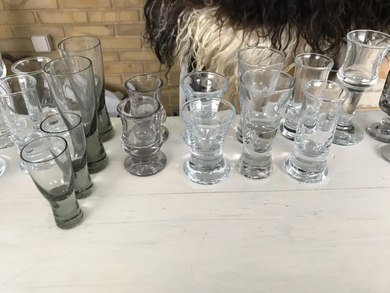 Billede 3 - Shotsglas snapseglas Holmegaard