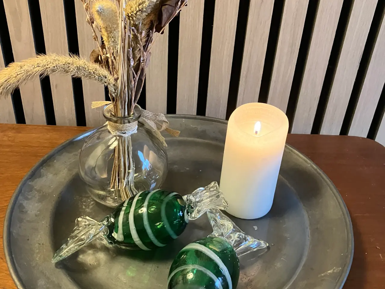 Billede 1 - Murano glasskulptur i form af slik.