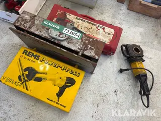 Rørpressere REMS Power-Press - 4 styks