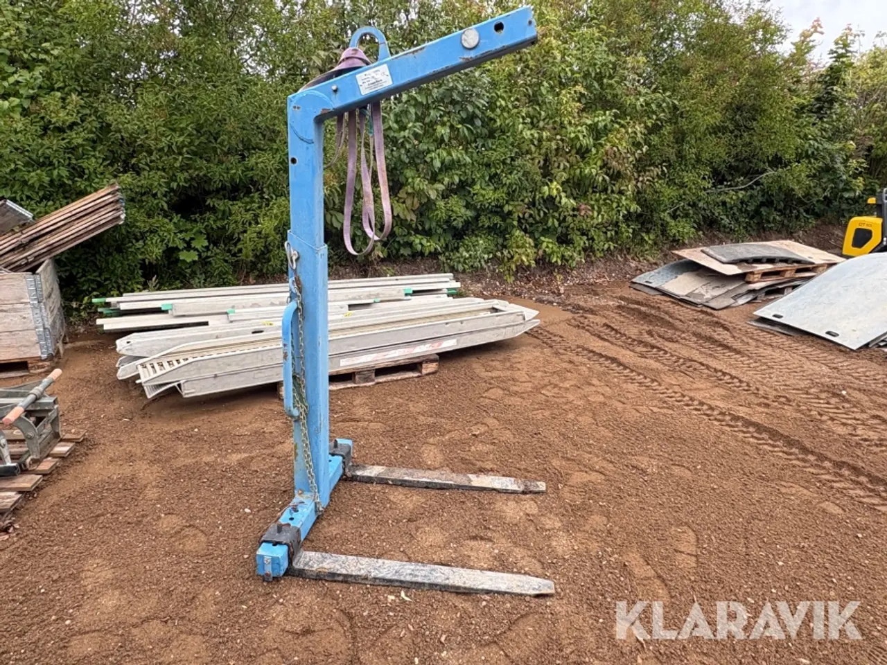 Billede 2 - Pallegafler til Kran Crane fork