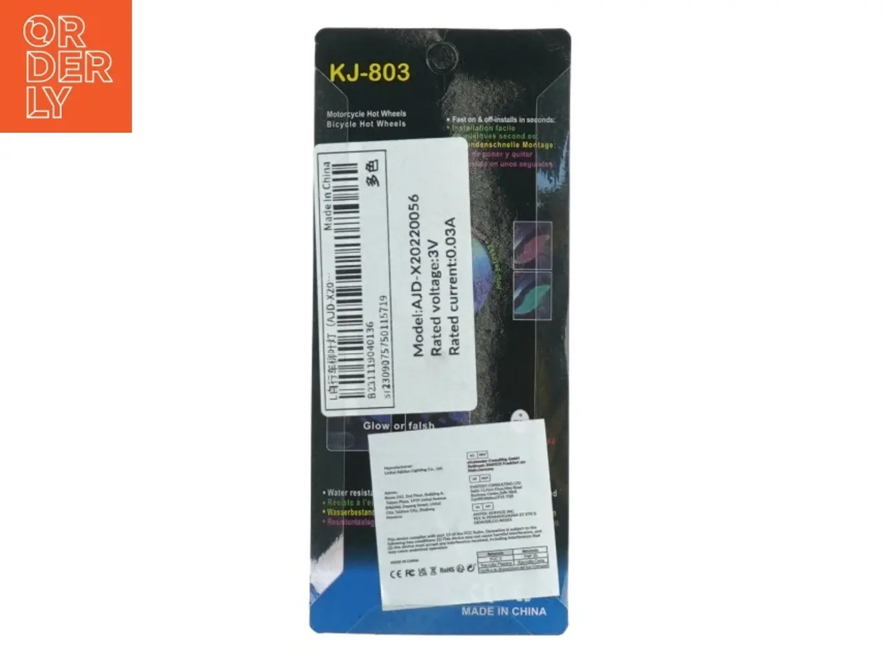 Billede 2 - led lys (str. 13 cm)