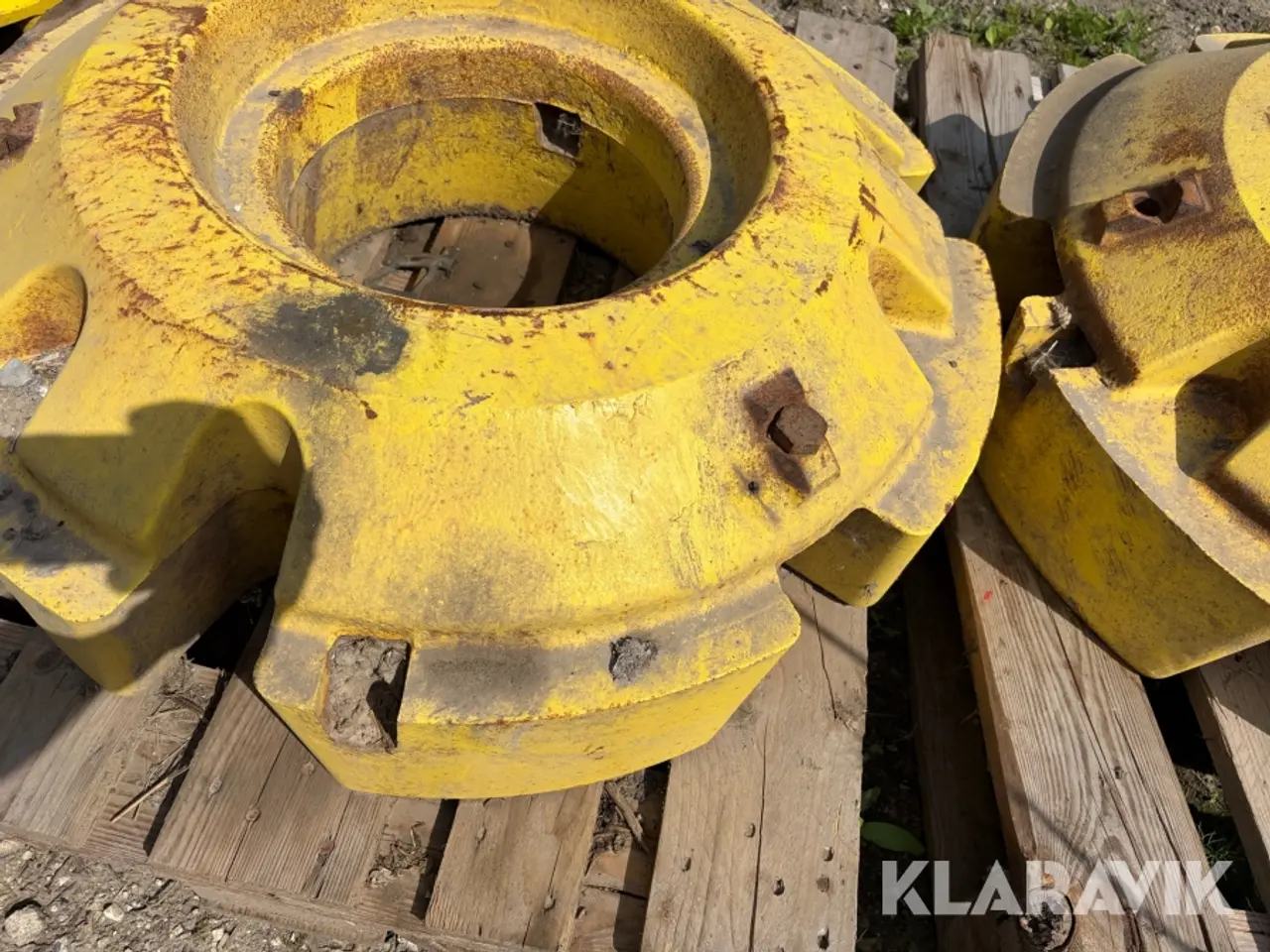 Billede 7 - Hjulvægte 2 styk - til John Deere 8R