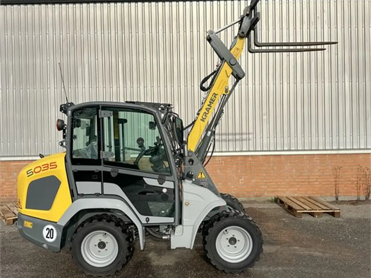 Billede 4 - Kramer 5035 - Vægt / weight 1,6 ton - DEMO only 160 hours