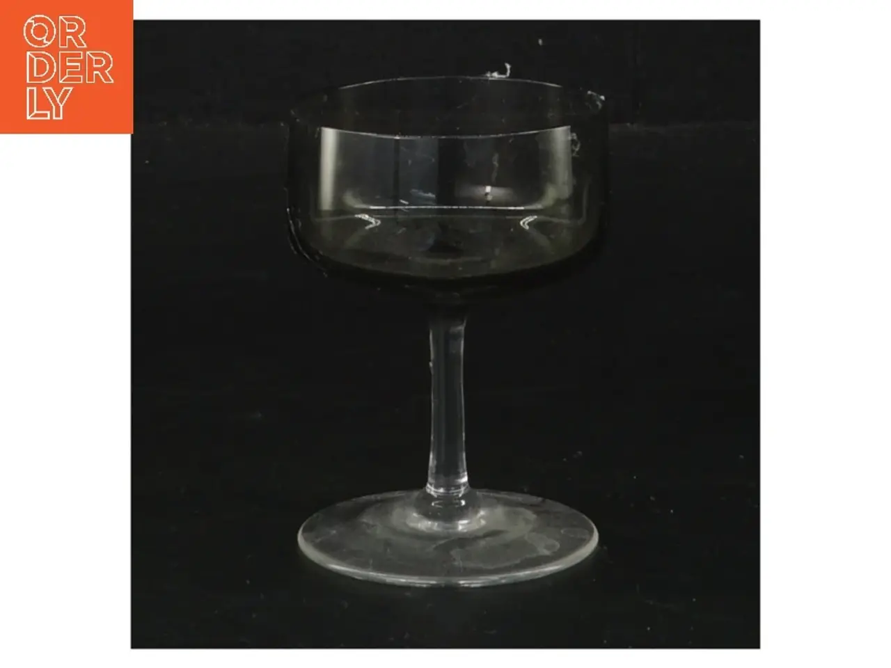 Billede 1 - Lille glas med stilk (str. Ø 5,5 cm Længde 8 cm)