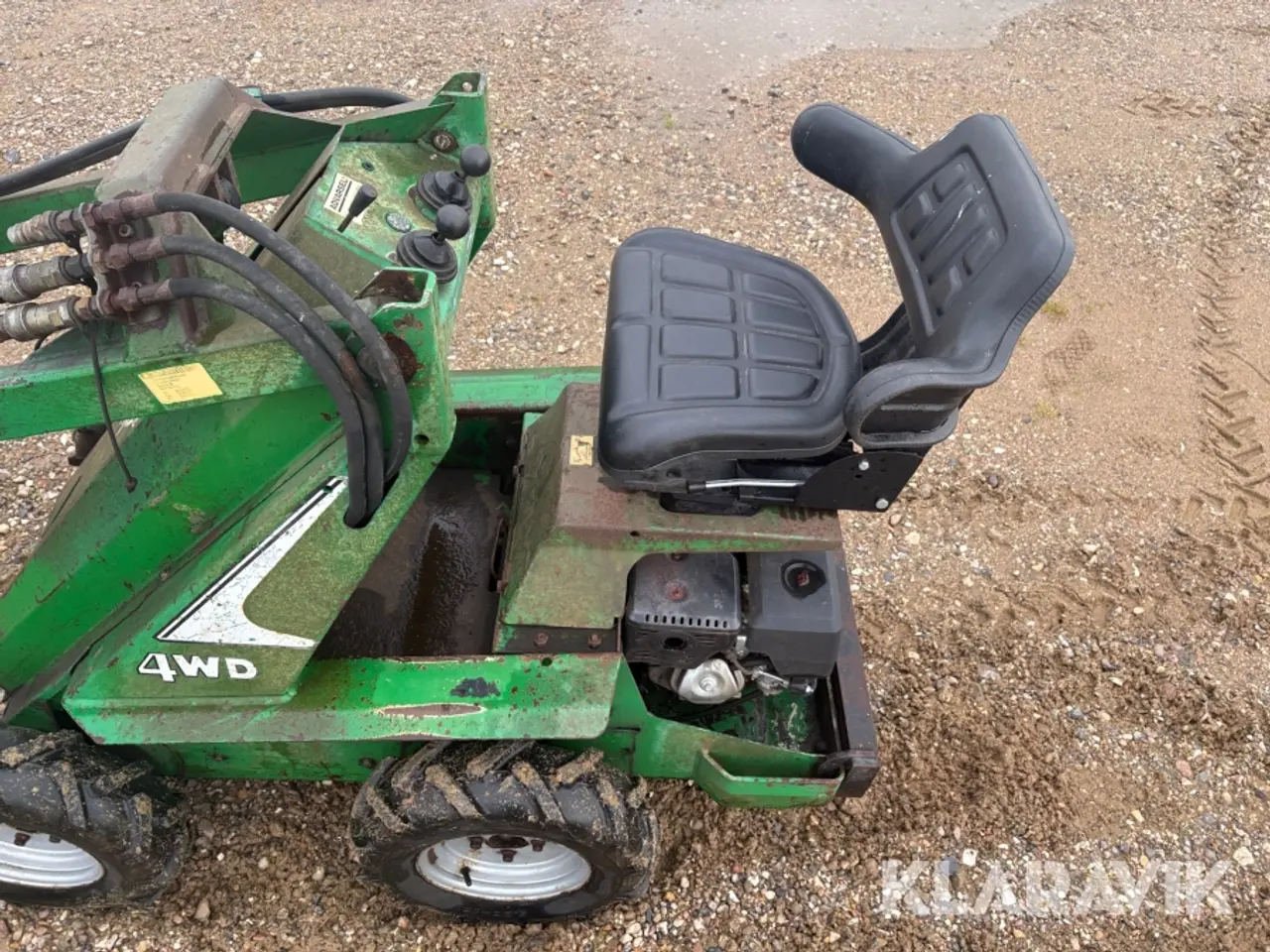 Billede 9 - Minilæsser Avant Proficat 4WD + tilbehør