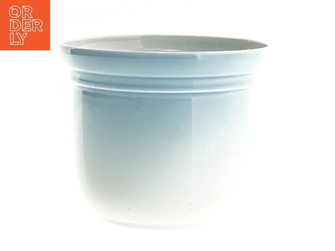 Billede 4 - B&G Blå Tone porcelæn Urtepotteskjuler (str. 11 x 14 cm)