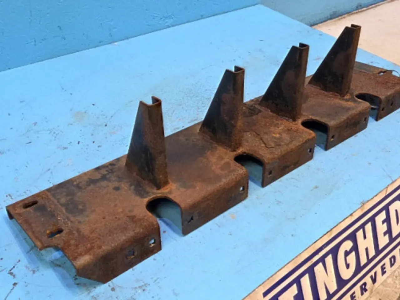 Billede 4 - New Holland BB9060S Plade 84801001