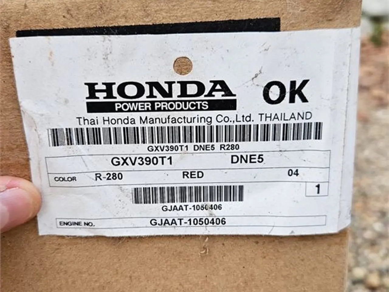 Billede 5 - Honda GXV390 T1 - Ny / New