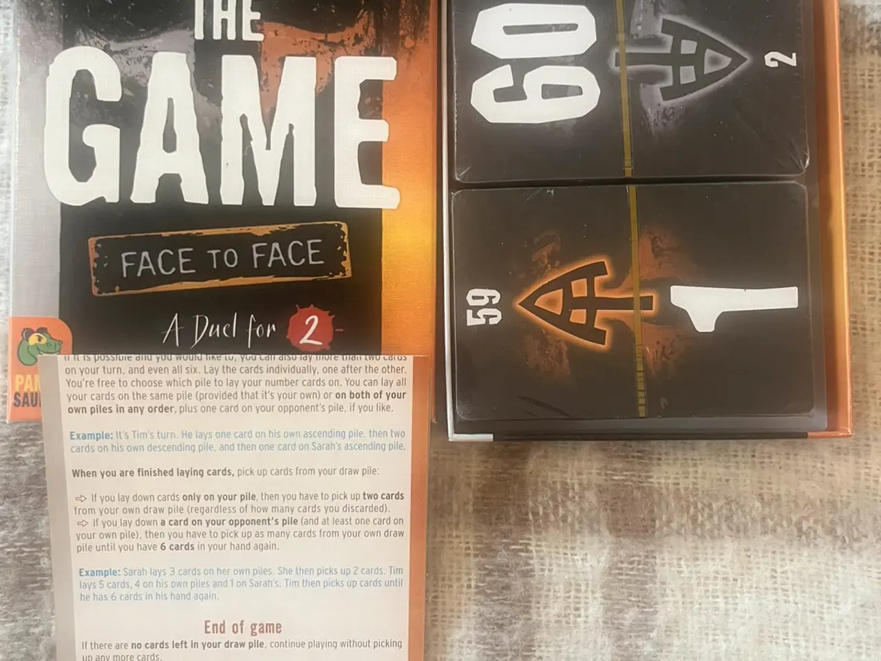 Billede 4 - The Game - Face to Face kortspil