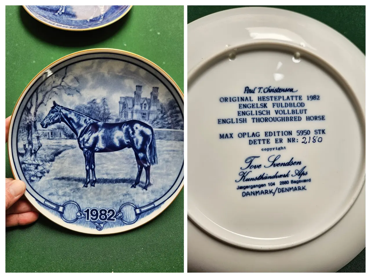 Billede 6 - 5 stk. hesteplatter 1978-1982