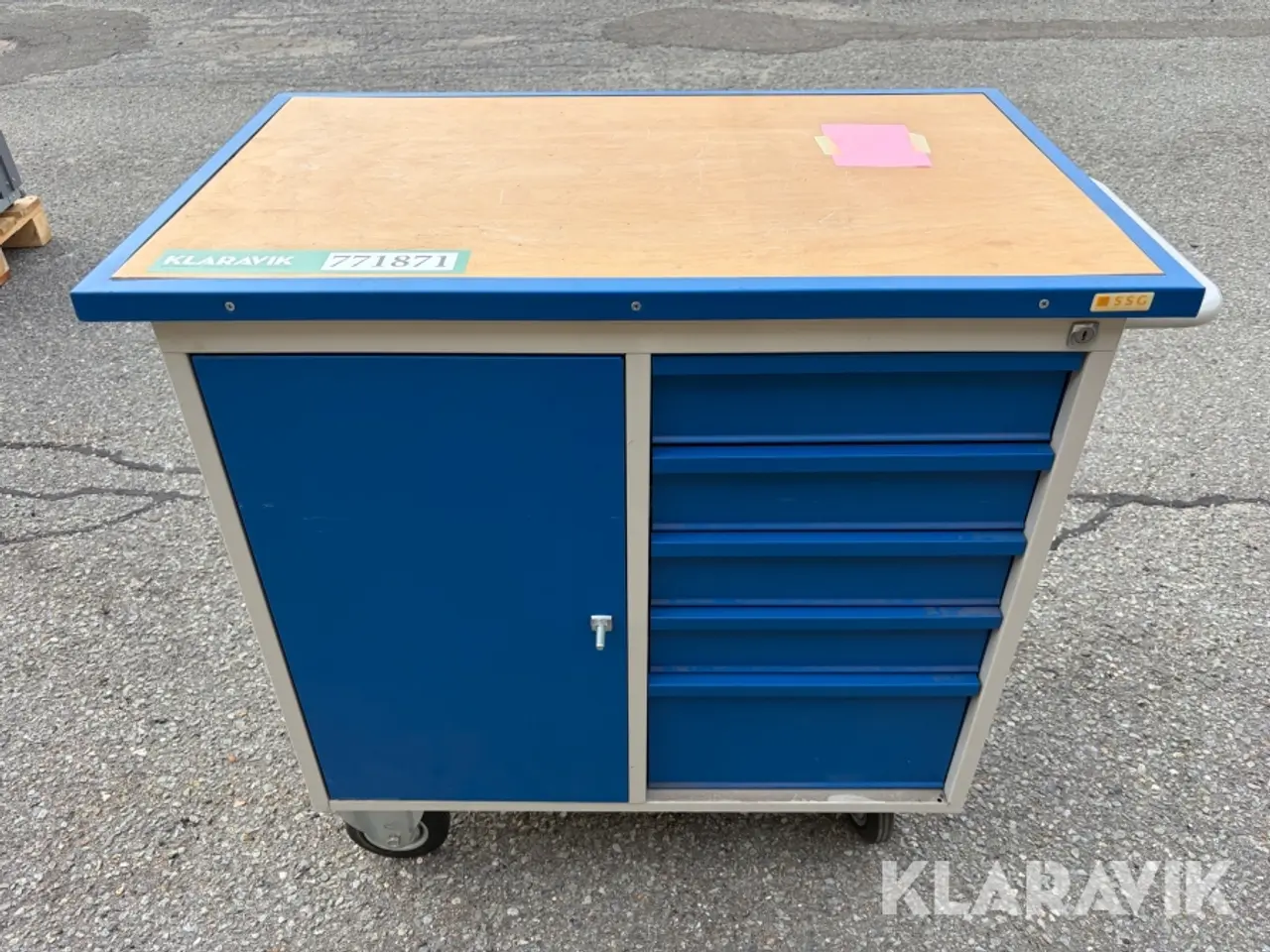Billede 1 - Værkstedsbord SSG 1 styk