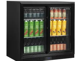 Tefcold DB201S Backbar/Barkøleskab – med skydedøre