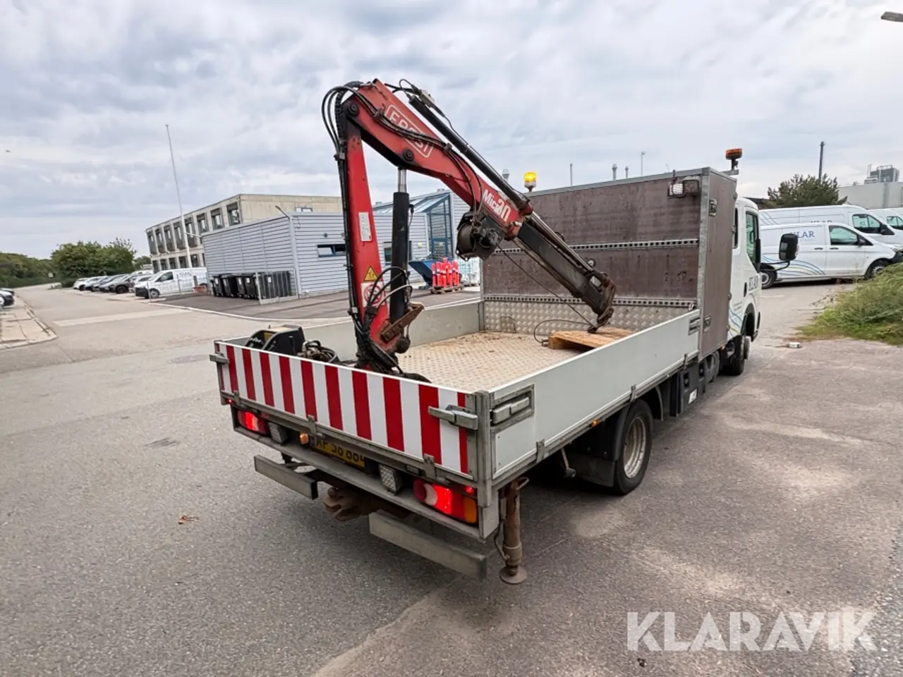 Billede 3 - Ladbil med kran Nissan Cabstar NT400 Fassi Micro 20 kran