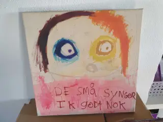 Tryk, Poul Pava, motiv: De små synger ik godt nok,