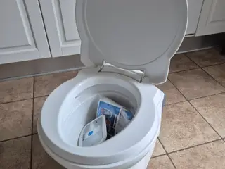 THETFORD TOLIET INCL. KASSETTE MM.
