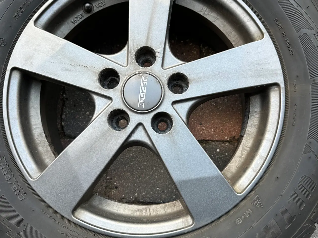 Billede 1 - Goodyear Ultra Grip vinterdæk m Dezent Alu (2017)