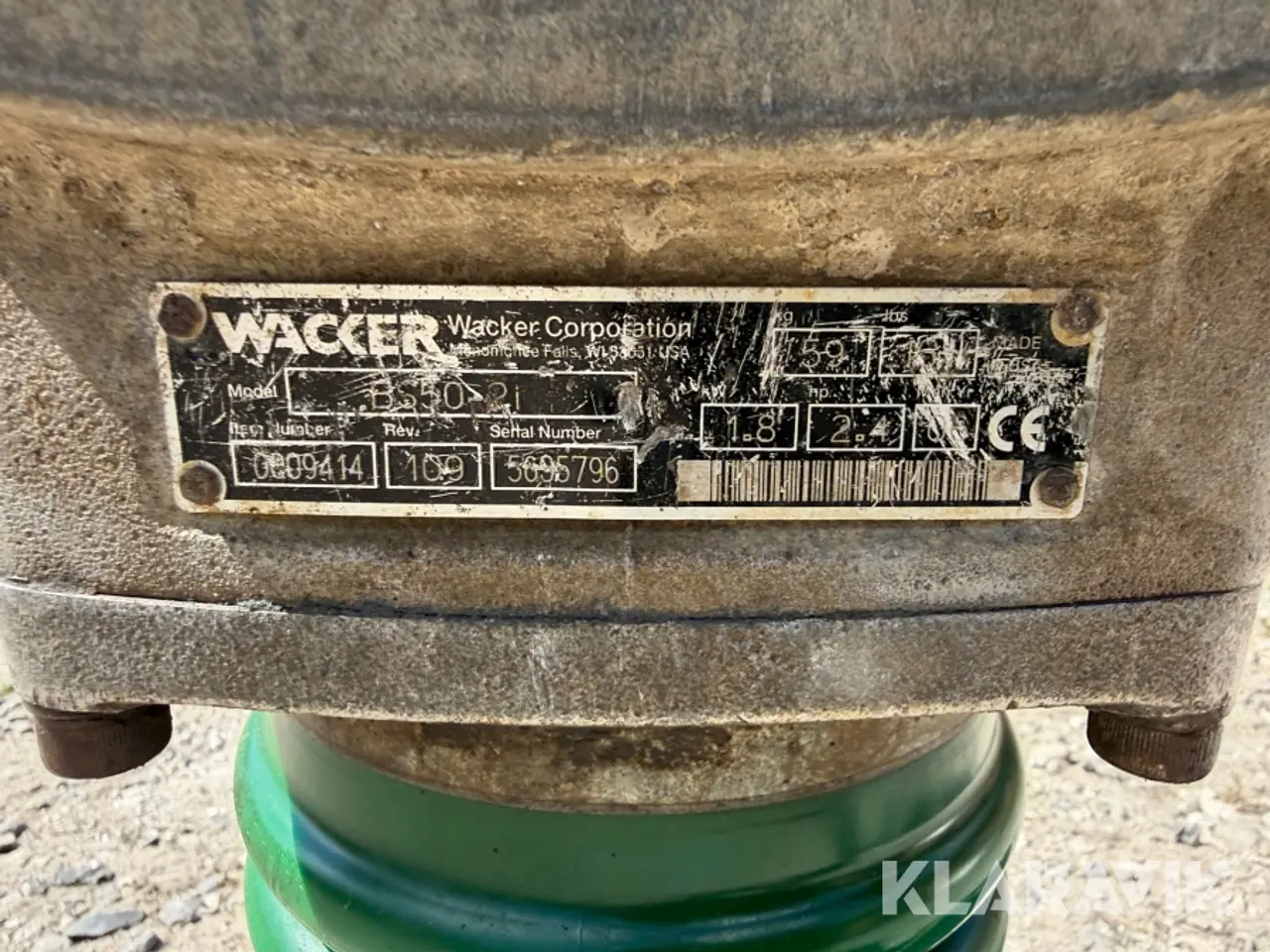 Billede 5 - Jordloppe Wacker BS50-2i - 1 styk