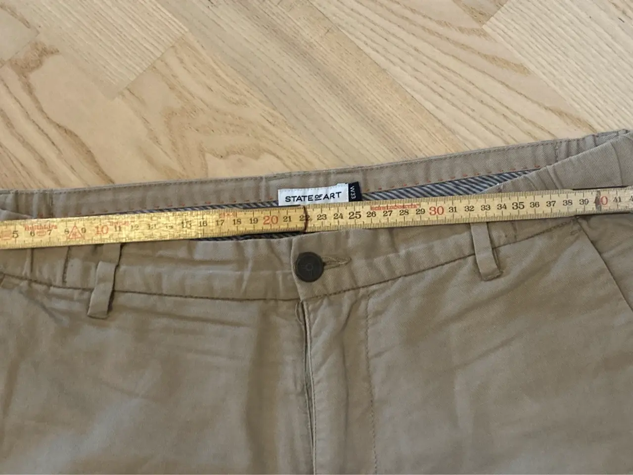 Billede 6 - Hør-og bomuldsshorts til herrer.