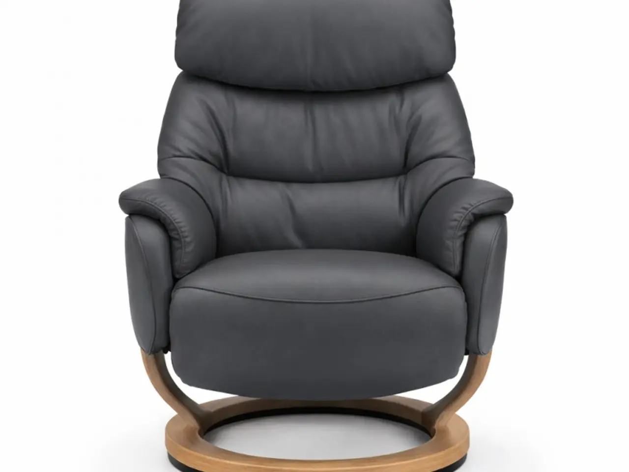 Billede 2 - Hjort Knudsen Skagen lænestol med indbygget skammel