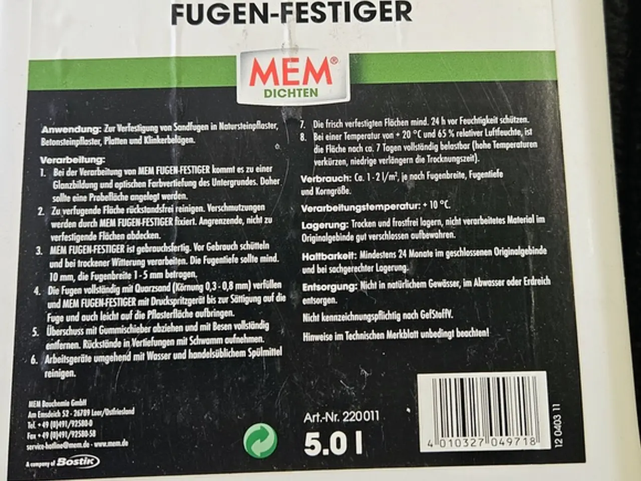 Billede 2 - Mem Dicten fugeforstærker