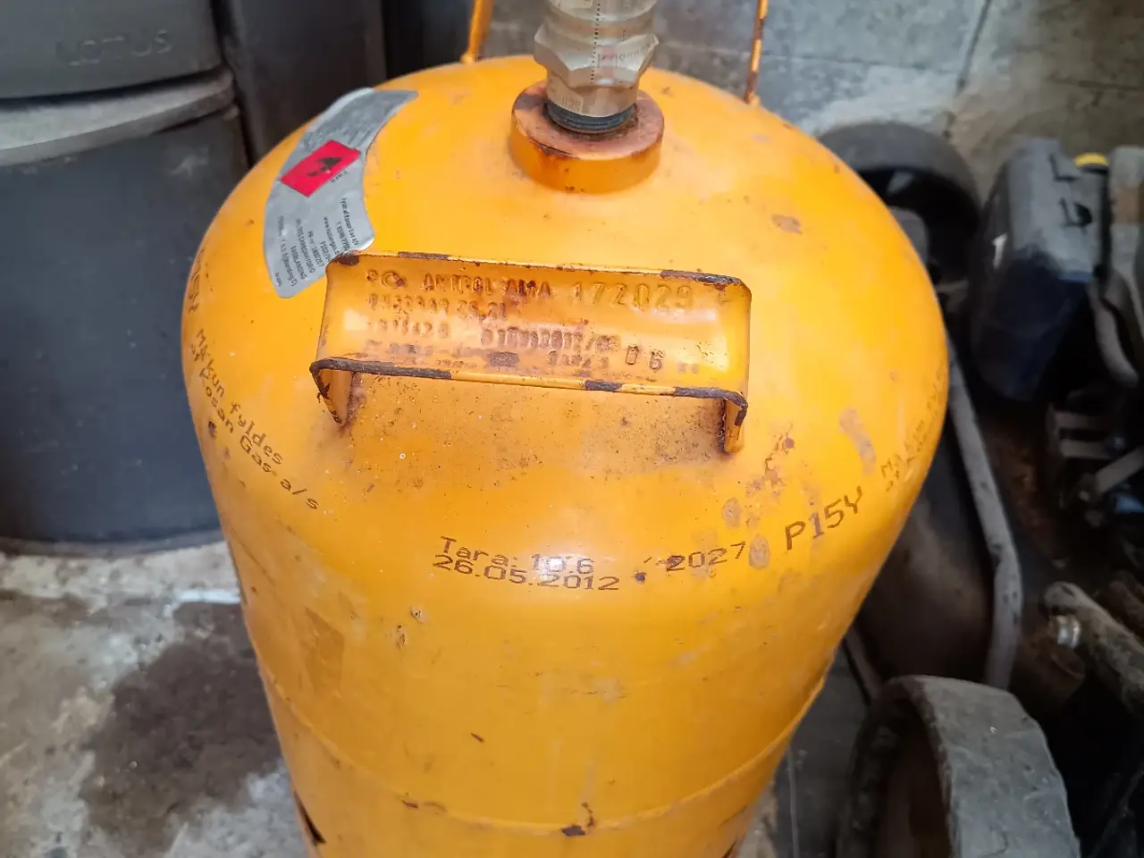 Billede 1 - 11 kg. Kosan gas flasker